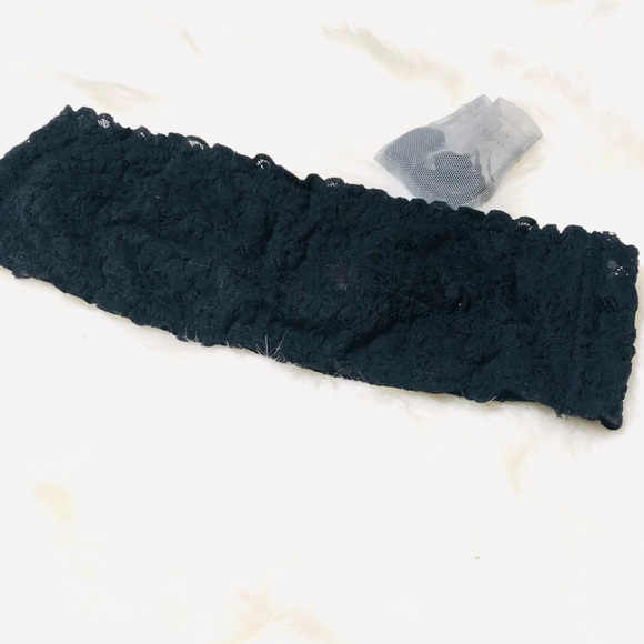 Aerie black floral lace bralette - Picture 3 of 8